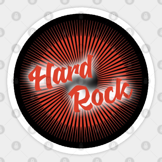 Hard Rock Sticker by bujangtuwo